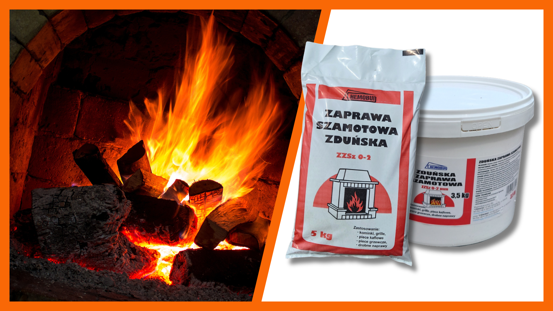 Zastosowanie zapraw szamotowych w budowie kominków i pieców