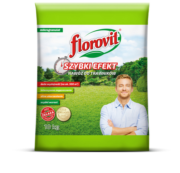 Florovit Nawóz do trawnika SZYBKI EFEKT 10kg