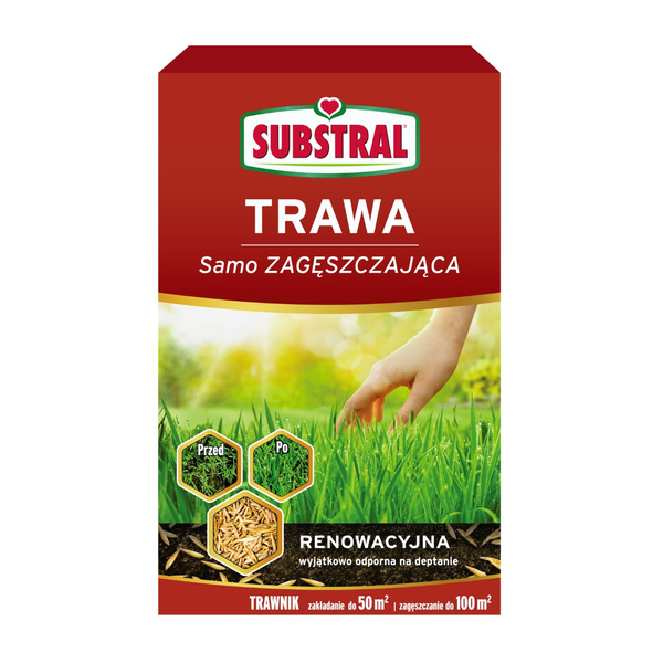 SUBSTRAL Trawa Samo Zagęszczająca Renowacyjna 1kg