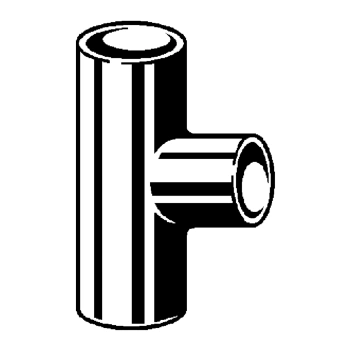 Trójnik Miedziany fi 15 mm Viega