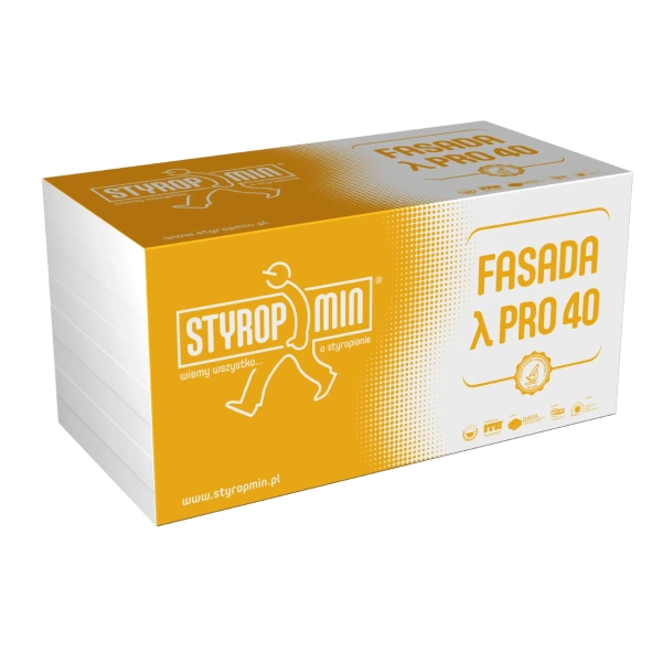 Styropian Fasada λ0,040 PRO 40 TR≥100 120mm 