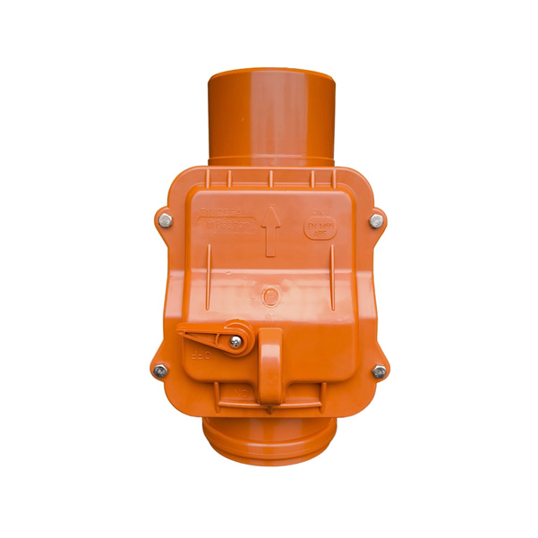 Zasuwa burzowa 110mm pcv