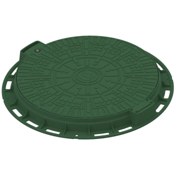 Właz pp ogrodowy DN600 plastik zielony A15
