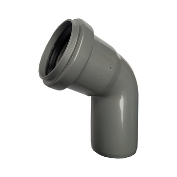 Kolano kanalizacji wewnętrznej PP 50 / 67,5°