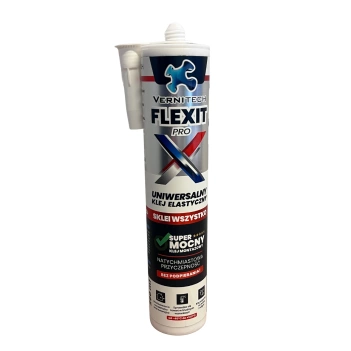 Flexit Pro Uniwersalny Elastyczny Klej Montażowy 290 ml Vernitech