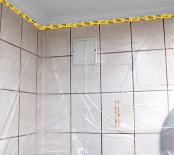 Masker – Taśma Washi z Folią Malarską 110cm x 23m