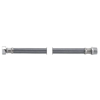 Wąż w Oplocie ze Stali Nierdzewnej TAQ MG 3/8"x3/8" GW/GZ dł. 600 mm