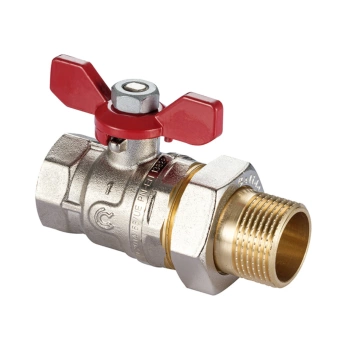 Zawór Kulowy GW/GZ Prosty z Półśrubunkiem 3/4" Calido