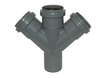 Czwórnik kanalizacji wewnętrznej 50/50/50/45