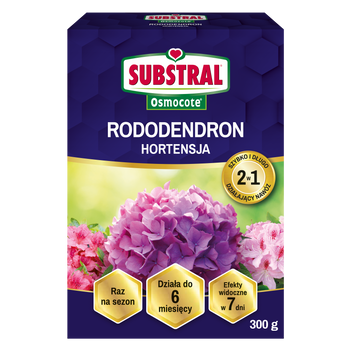 SUBSTRAL Nawóz Osmocote do Rododendronów i Hortensji 2w1