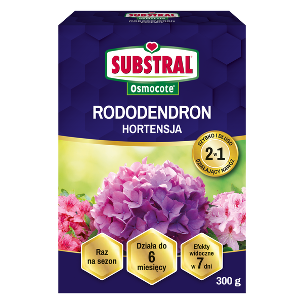 SUBSTRAL Nawóz Osmocote do Rododendronów i Hortensji 2w1