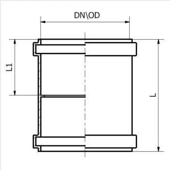 Mufa kanalizacji zewnętrznej 200
