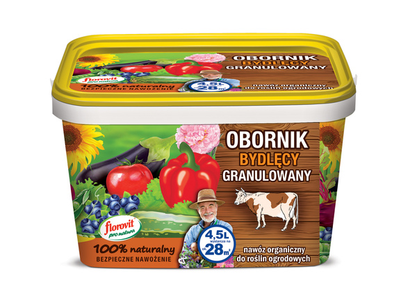 Florovit obornik bydlęcy granulowany 4,5l