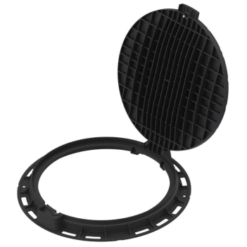 Właz pp ogrodowy DN600 plastik czarny A15