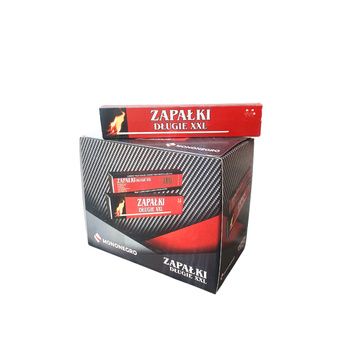 Zapałki długie XXL zestaw 20 paczek / opak.15 szt.
