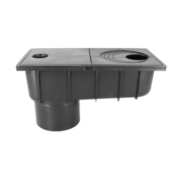 Osadnik Rynnowy Dolny 110 (50-110) Des Czarny