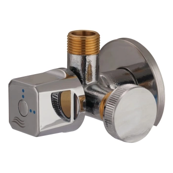 Zawór Kątowy Antykamienny 1/2"x3/4"x3/8" Duro Multi