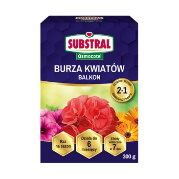 SUBSTRAL Nawóz Osmocote BURZA KWIATÓW 2w1