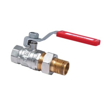 Zawór Kulowy GW/GZ Prosty z Półśrubunkiem 3/4"x1"x3/4" Calido