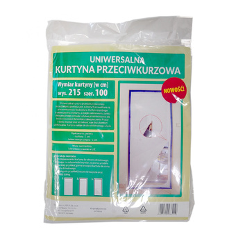 Kurtyna przeciwkurzowa 100 cm x 215 cm