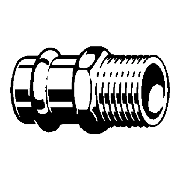 Nypel Profipress G 18 mm x 1/2" GZ Viega