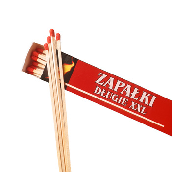 Zapałki długie XXL zestaw 20 paczek / opak.15 szt.