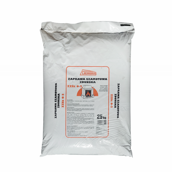 Zaprawa Szamotowa w Worku 25 kg