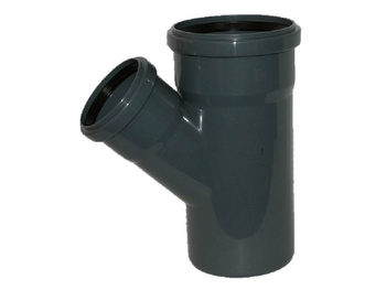 Trójnik kanalizacji wewnętrznej PP 110/75/45