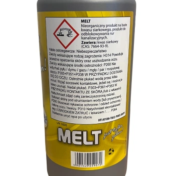 MELT Środek Udrażniający do Rur Kanalizacyjnych 750 ml