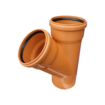 Trójnik kanalizacji zewnętrznej 200 x160/45 °