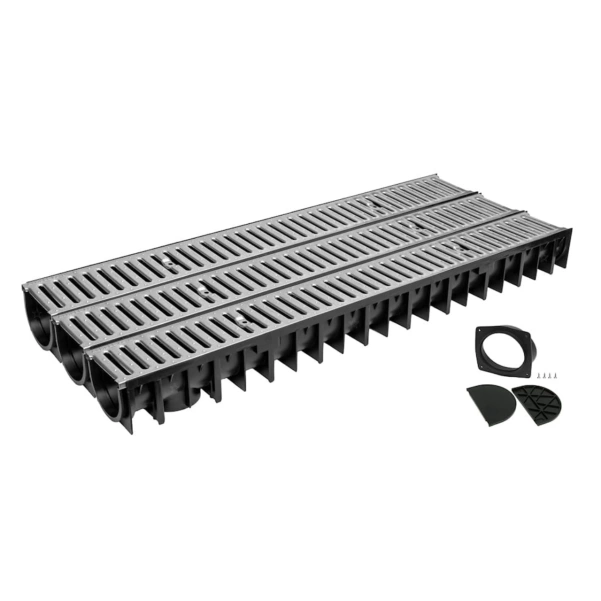 Odwodnienie garażowe zestaw Tripack ForU70 A15 ocynk