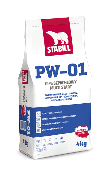 Gips Szpachlowy MULTI START PW-01 4kg