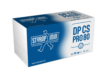 Styropian Dach/Podłoga DP CS PRO80 λ0,037 CS(10)≥80 90mm