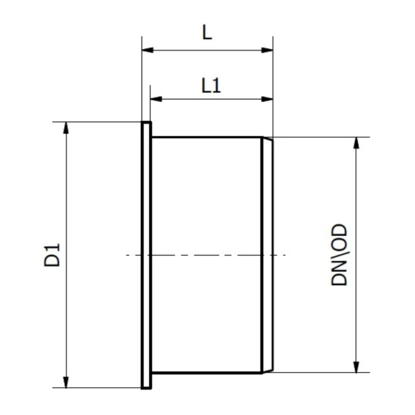 Korek kanalizacji zewnętrznej 110