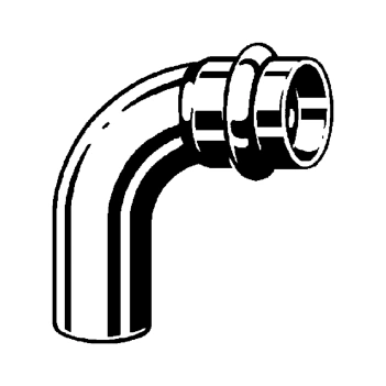 Kolano Nyplowe Profipress G Jednokielichowe 90° 15 mm Viega