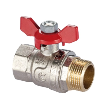 Zawór Kulowy z Dławicą GW/GZ 1/2" Motylek Calido