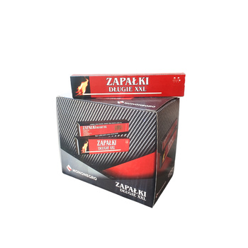 Zapałki długie XXL zestaw 20 paczek / opak.15 szt.