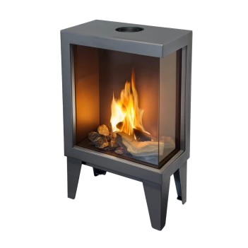 Kominek gazowy Orion - F2R prawy 