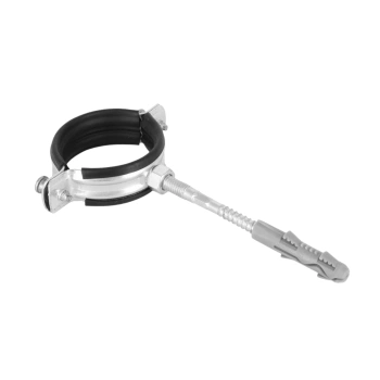 Uchwyt Stalowy z Gumą do Rur 1" (32 - 37mm)