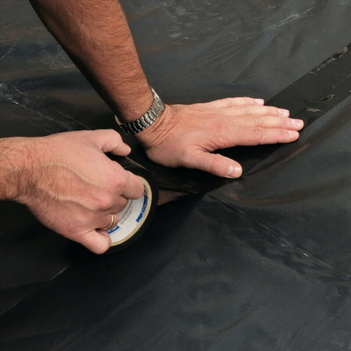 Taśma do sklejania folii budowlanych 50 mm x 50 m