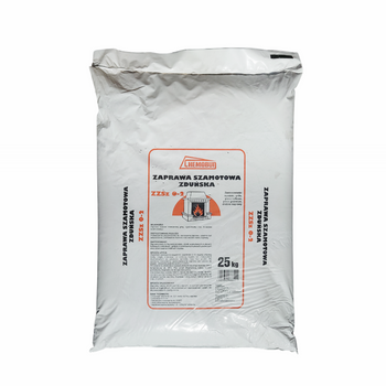 Zaprawa Szamotowa w Worku 25 kg