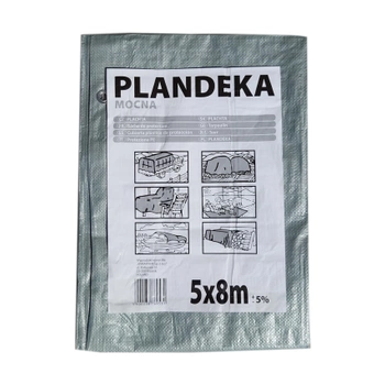 Plandeka mocna 5x8m