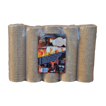 Brykiet drzewny walec 10 kg 18,2 MJ