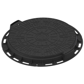 Właz pp ogrodowy DN600 plastik czarny A15