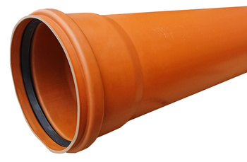 Rura kanalizacyjna zewnętrzna PVC-U SN4 200mm / 1m