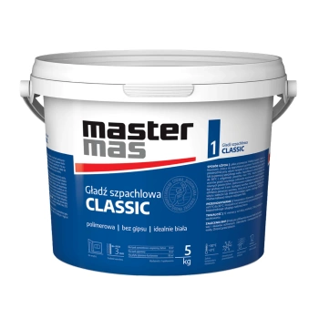 Gładź Szpachlowa MasterMas Classic 5 kg