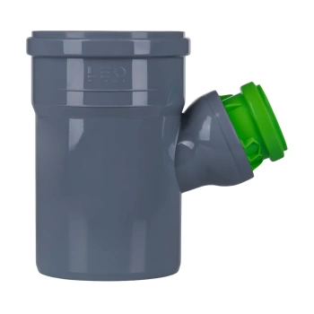 Trójnik Nastawny Kanalizacji Wewnętrznej 110/50/45-88 Szaro-Zielony