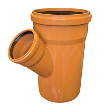 Trójnik kanalizacji zewnętrznej 200 x110/45 °