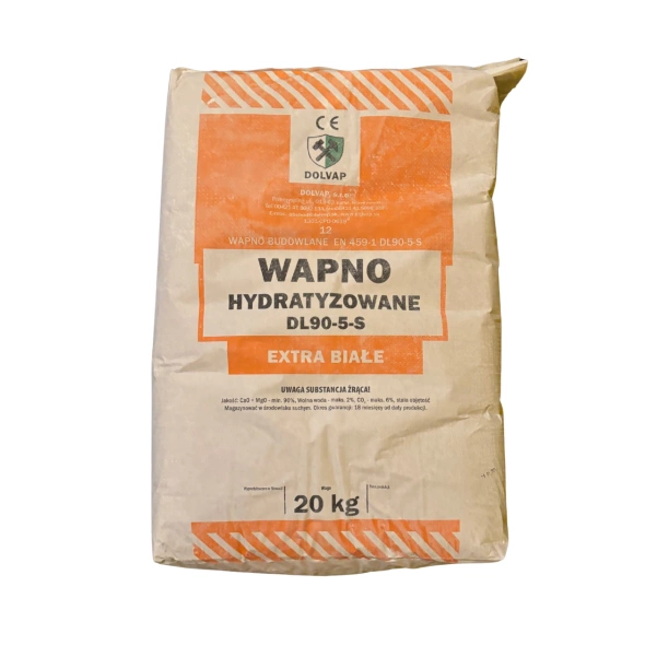 Wapno Hydratyzowane 20 kg Extra Białe DOLVAP