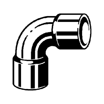 Kolano Miedziane 22 mm x 90° 2-K Viega